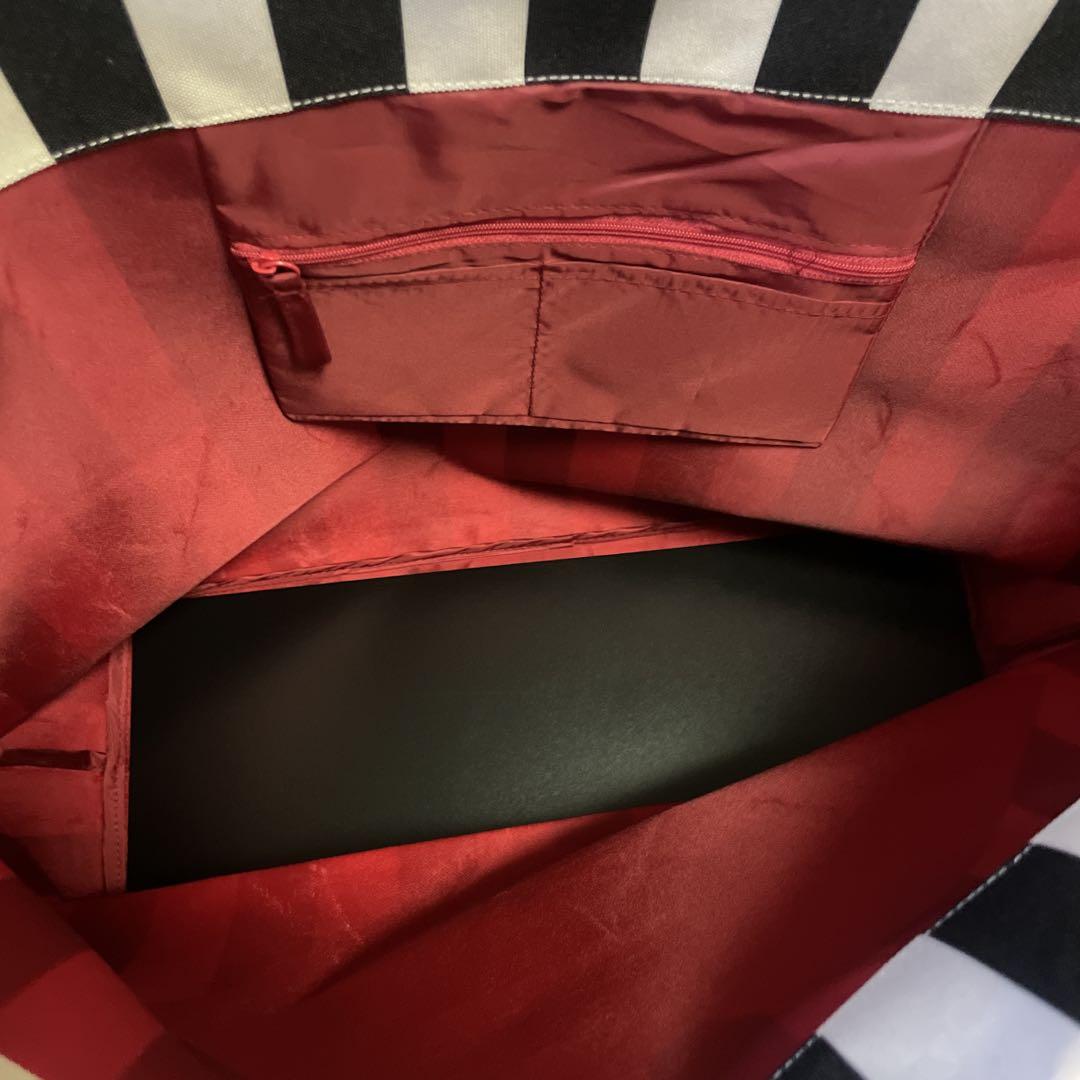 限定品【Lulu Guinness】ストライプエコバック/送料込 Lulu Guinness ストライプ エコバッグ - メルカリ