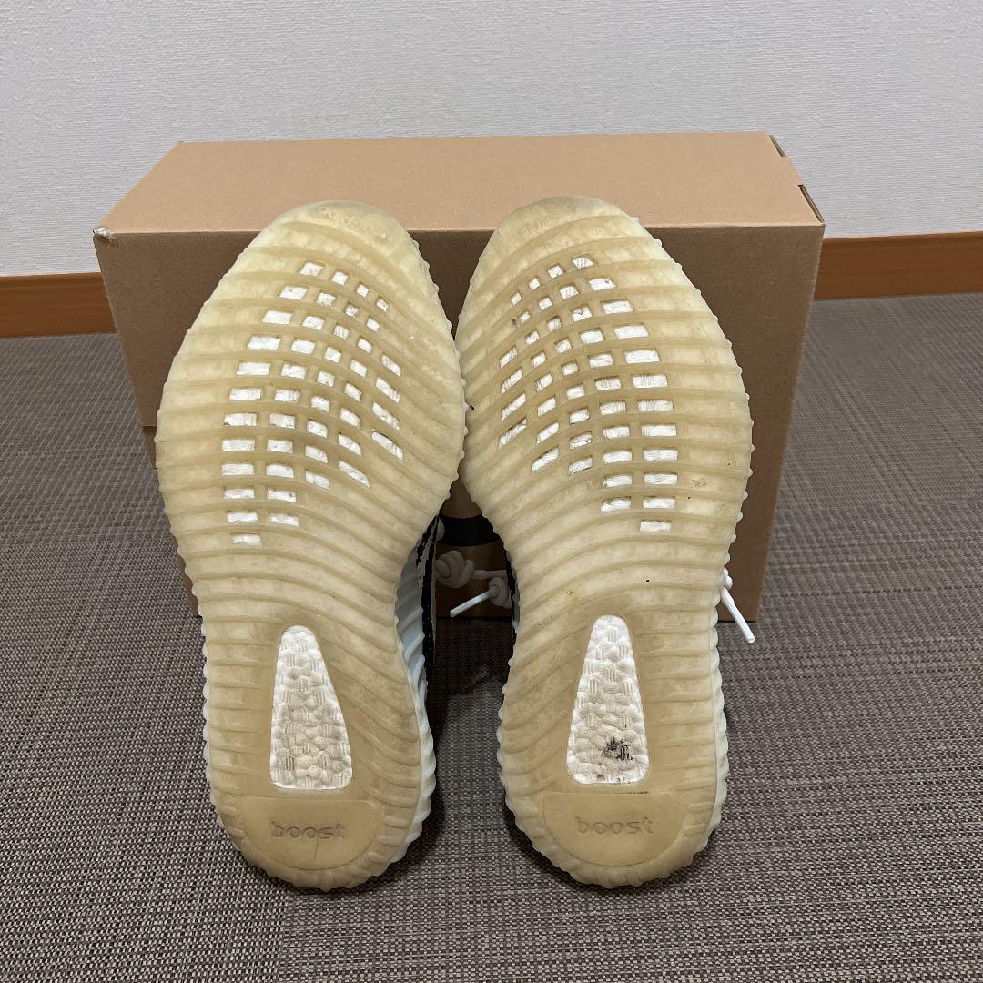 アディダス イージーブースト350 V2 ゼブラ 27.0 - メルカリ