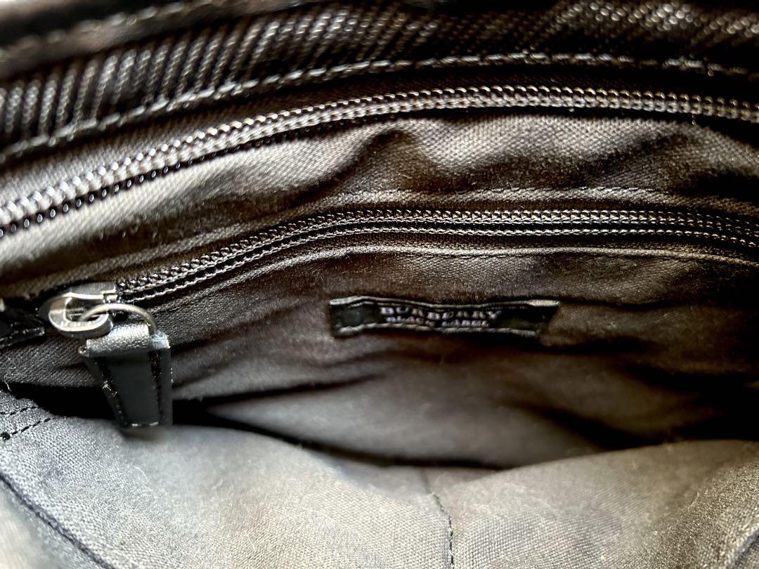 【美品】Burberry BLACK LABEL メンズショルダーバッグ