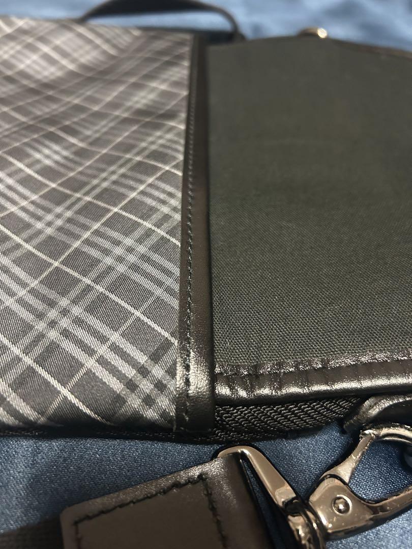 【美品】Burberry BLACK LABEL メンズショルダーバッグ
