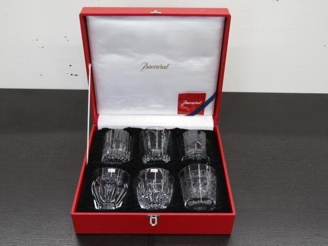 【未使用長期保管品】バカラ Baccarat タンブラー グラス 6種セット