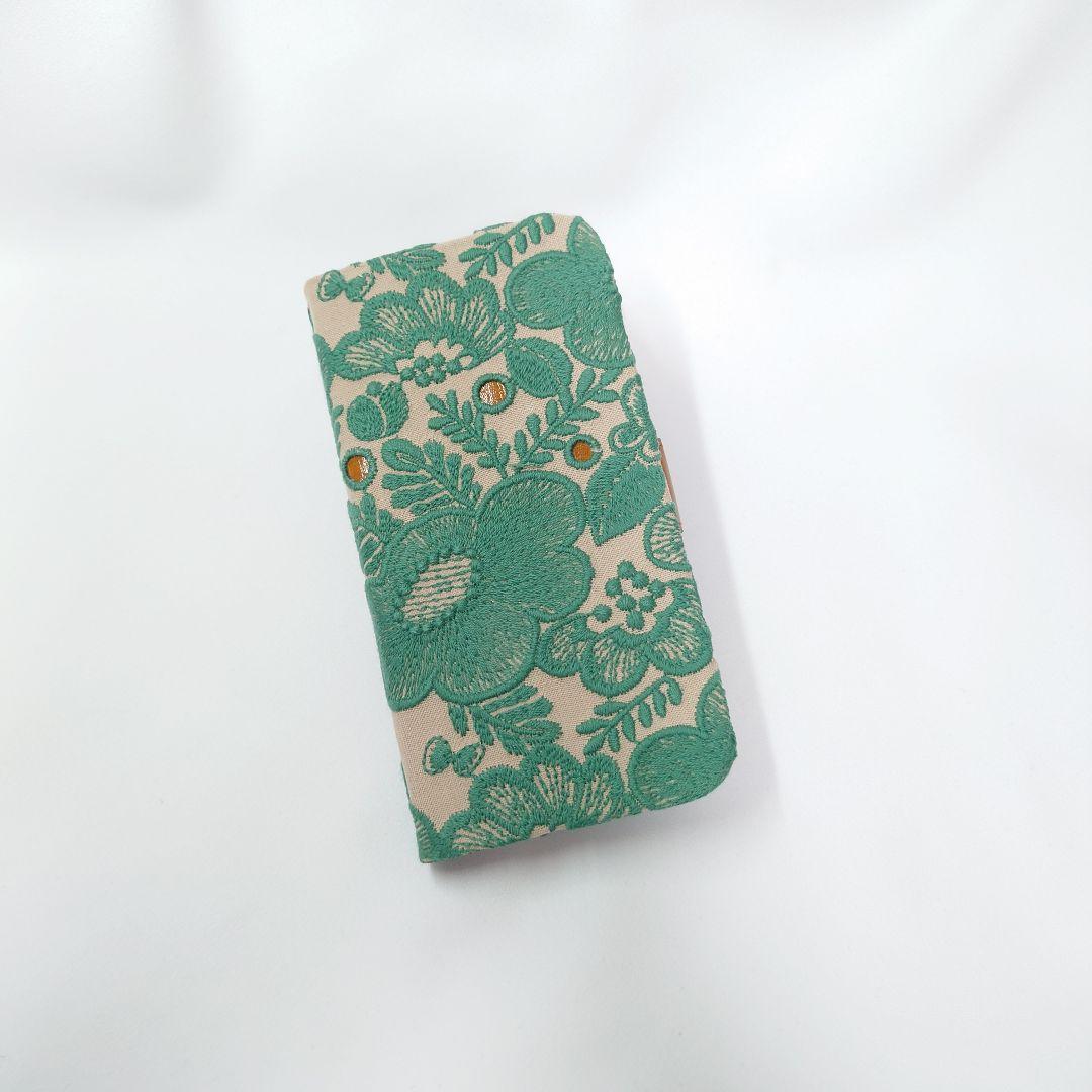 9/12完成 はっち様専用 手帳型 サイドマグネット ミナペルホネン