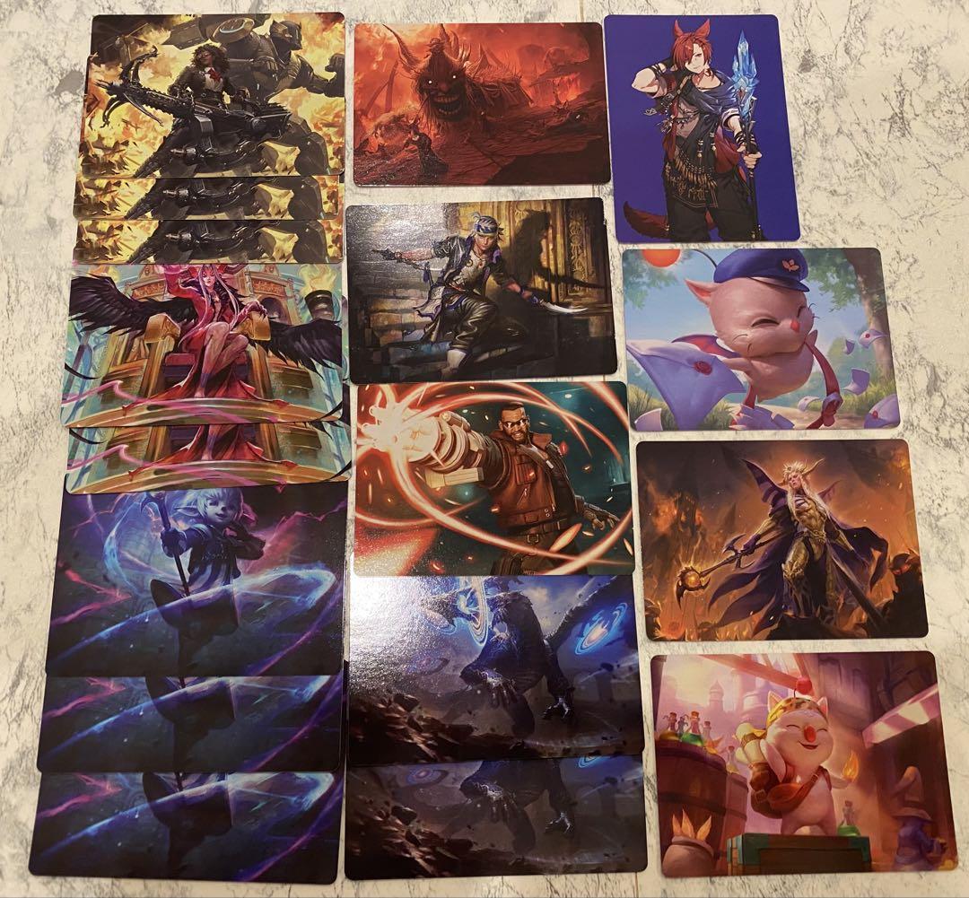 MTG ファイナルファンタジー イラスト アート カード まとめ売り MTG×FF】 アートカード イラストコレクション まとめ売り - メルカリ