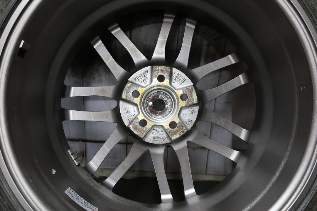 k k様送料込み CDS2 PCD100 5穴 バリ溝 215/45R17