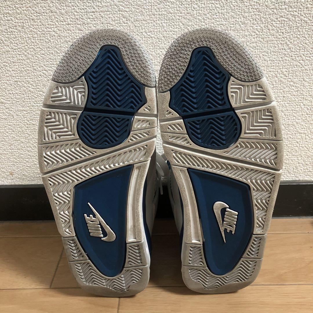靴 Air Jordan 4 Retro \"Industrial Blue\"