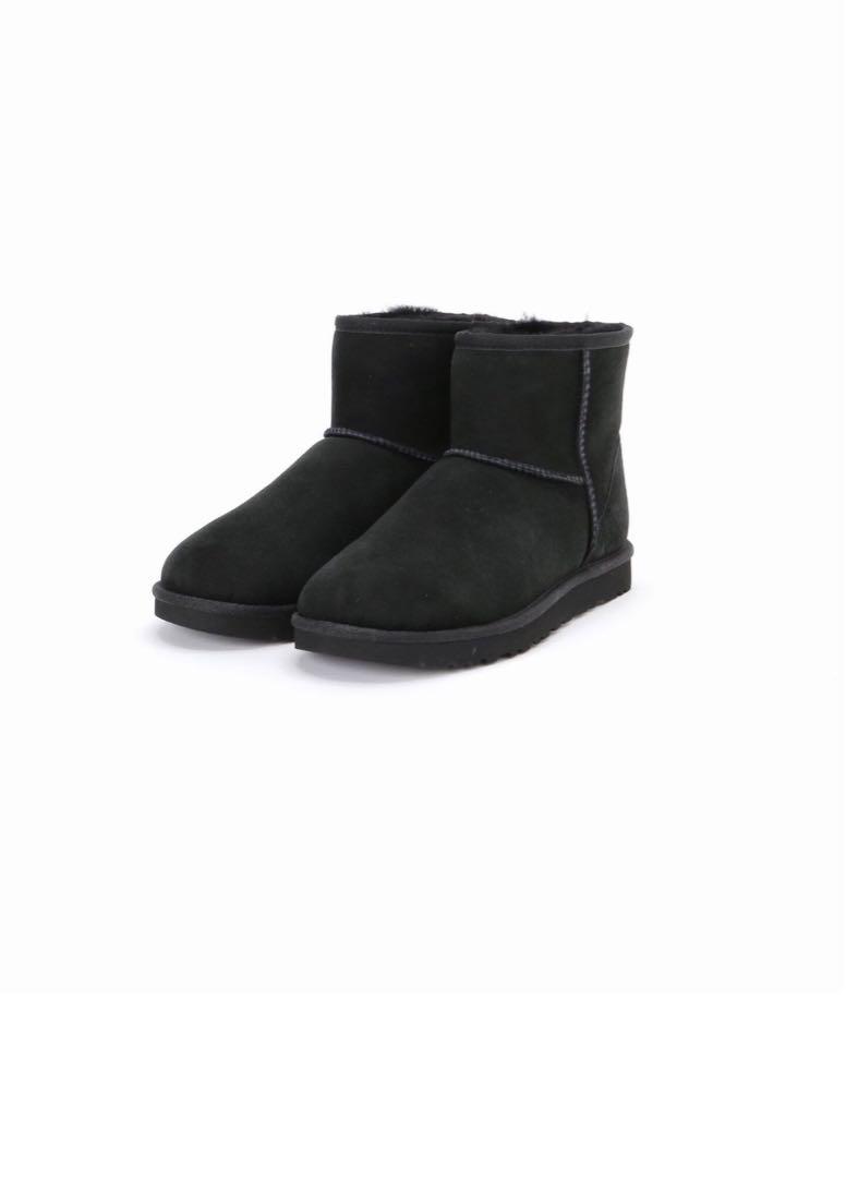 UGGブーツクラシックミニ25cm黒 W CLASSIC MINI II