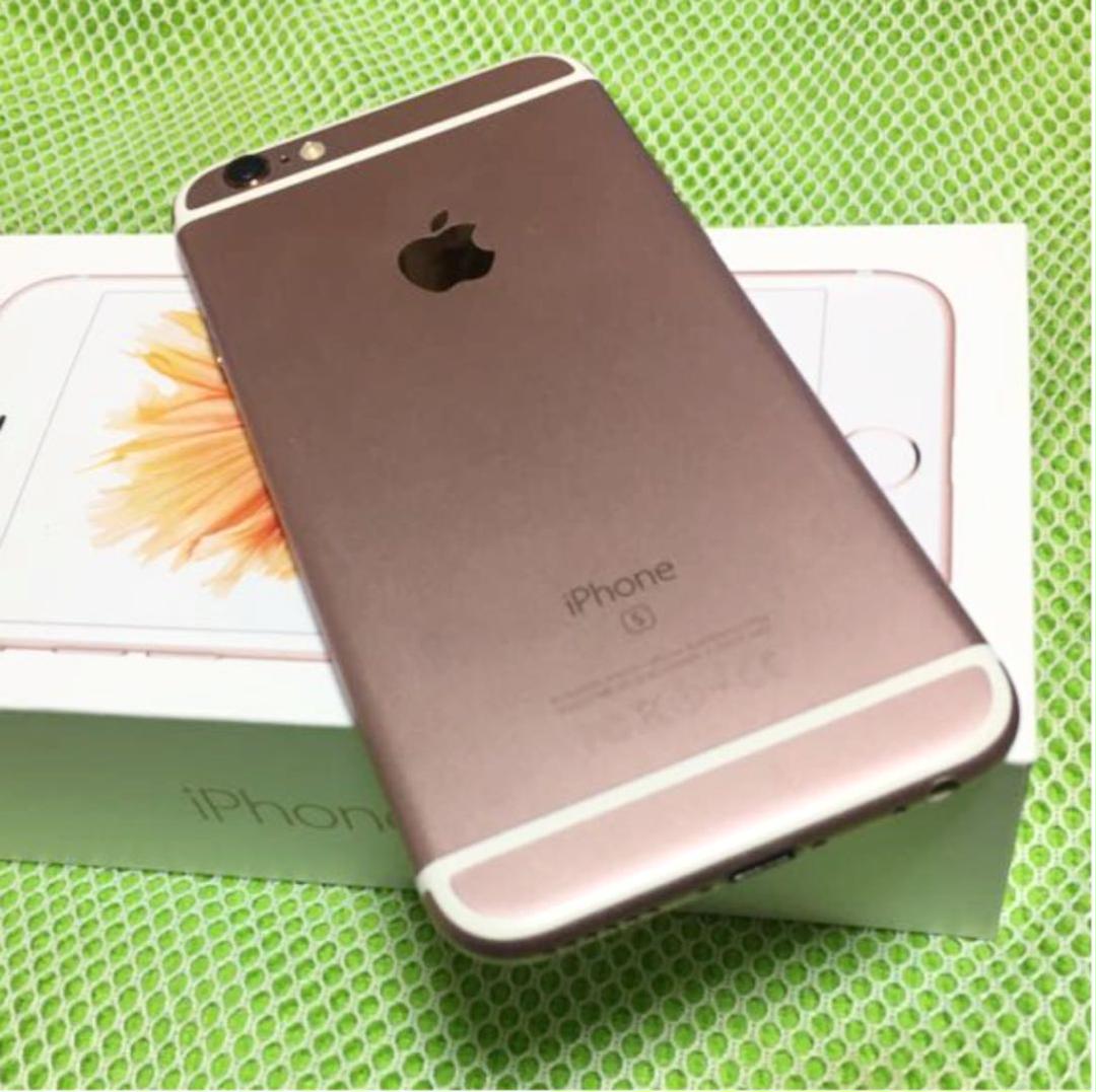 【超美品】iPhone 6s Rose Gold 128GB SIMフリー