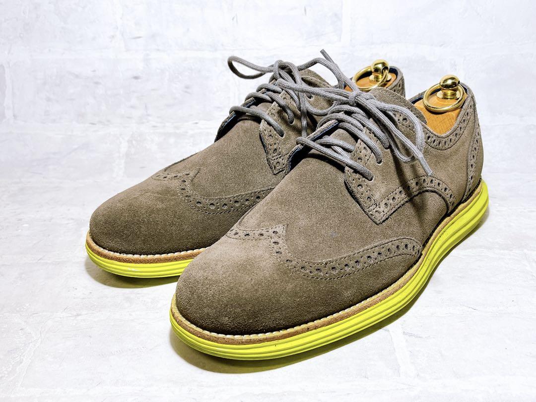 数回着【極美品】COLE HAAN LUNARGRAND スエード US7.5