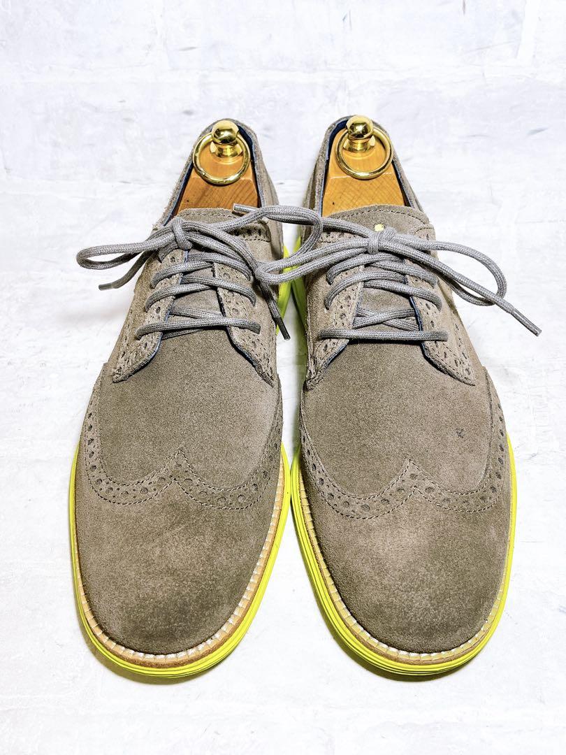 数回着【極美品】COLE HAAN LUNARGRAND スエード US7.5