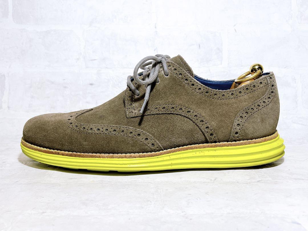 数回着【極美品】COLE HAAN LUNARGRAND スエード US7.5