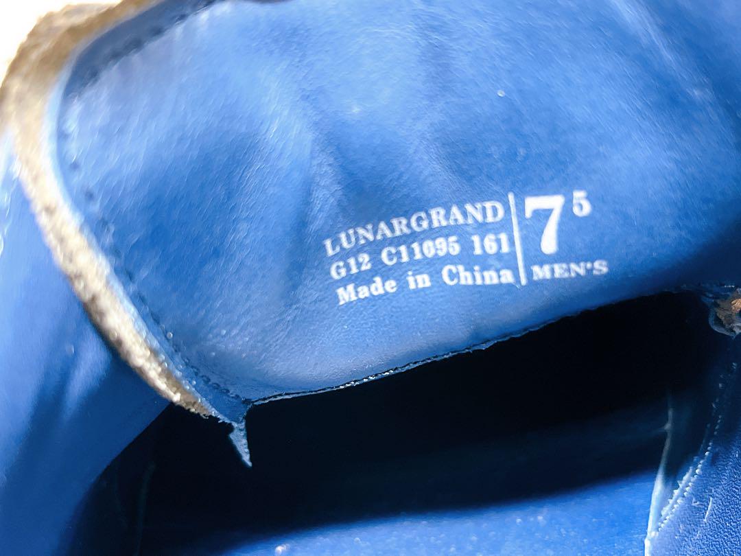 数回着【極美品】COLE HAAN LUNARGRAND スエード US7.5