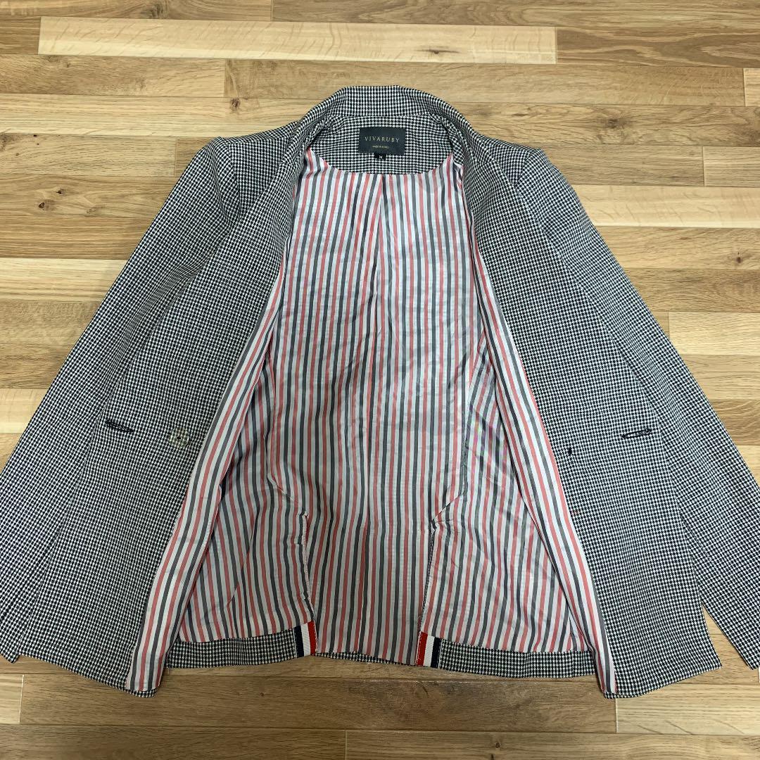 はございま⊐ 美品❗️千鳥柄スーツ パンツ 韓国製 tJmcq-m98022272513 ジャケット スーツ