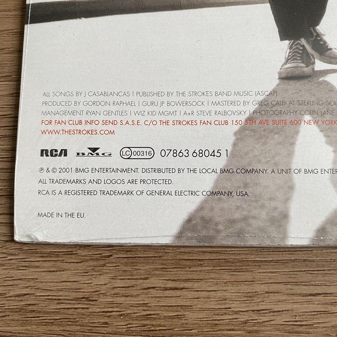 【シュリンク未開封】THE STROKES IS THIS IT レコード UK