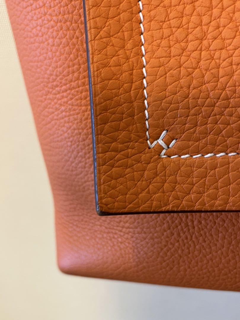 HERMES／エルメス カバセリエ31 トートバッグオレンジU刻印2022