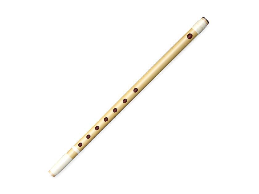 獅子田流　篠笛 堀込 八本調子