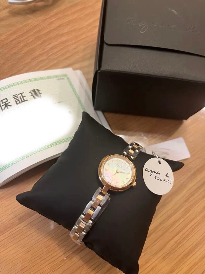 agnès b. アニエスべー 腕時計 レディース 保証書付Agnes b