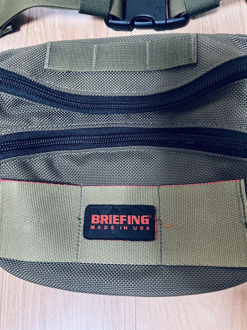 【美品】BRIEFING ウェストポーチ（ボディーバック）MADE IN USA
