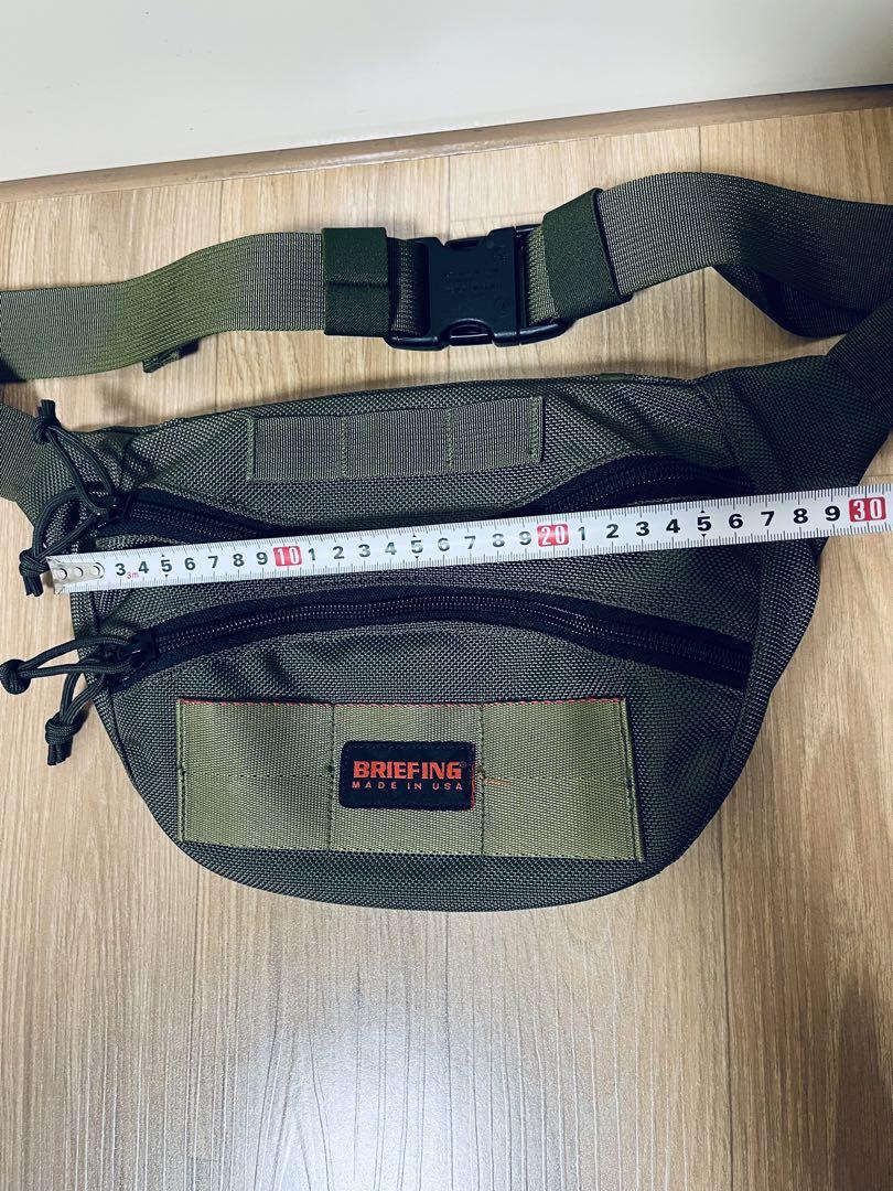【美品】BRIEFING ウェストポーチ（ボディーバック）MADE IN USA