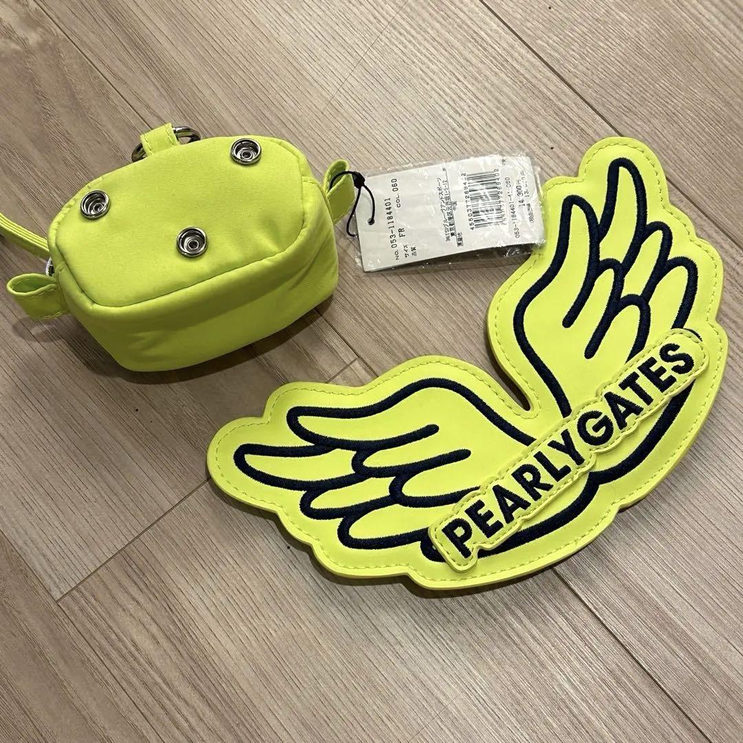 【新品未使用】パーリーゲイツ　ボールポーチ　ペガサス羽モチーフ❤︎