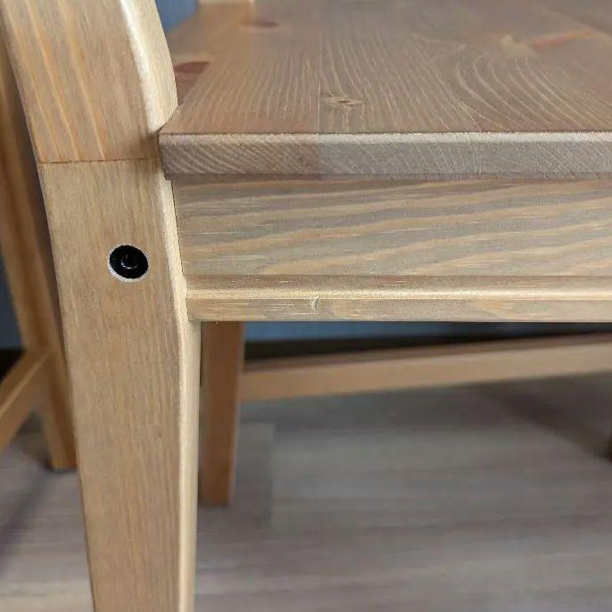 IKEA　ヨックモック　ダイニングチェア二脚