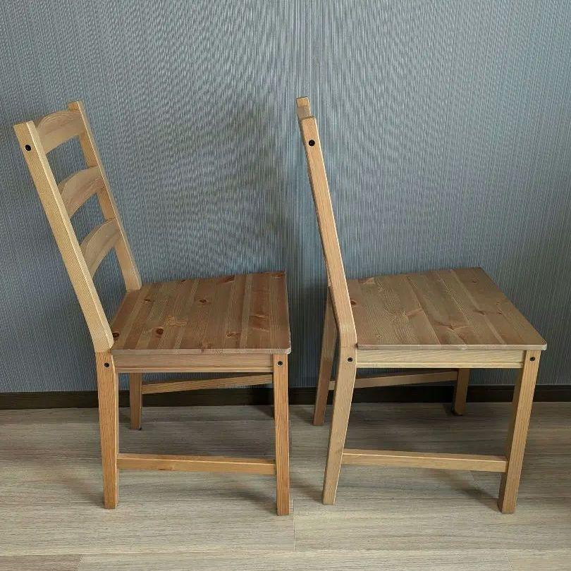 IKEA　ヨックモック　ダイニングチェア二脚