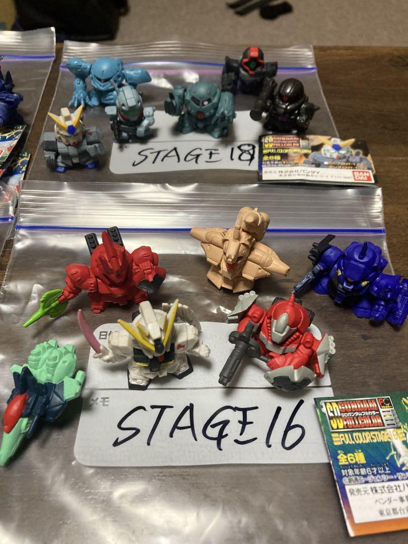 SDガンダム　フルカラー ステージ1~30 175種 バンダイ　ガシャポン