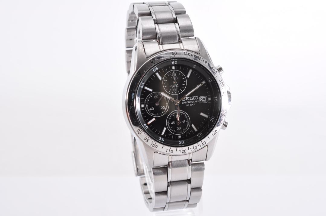 SEIKO セイコー クロノグラフ 7T92-0DW0 クォーツ 腕時計