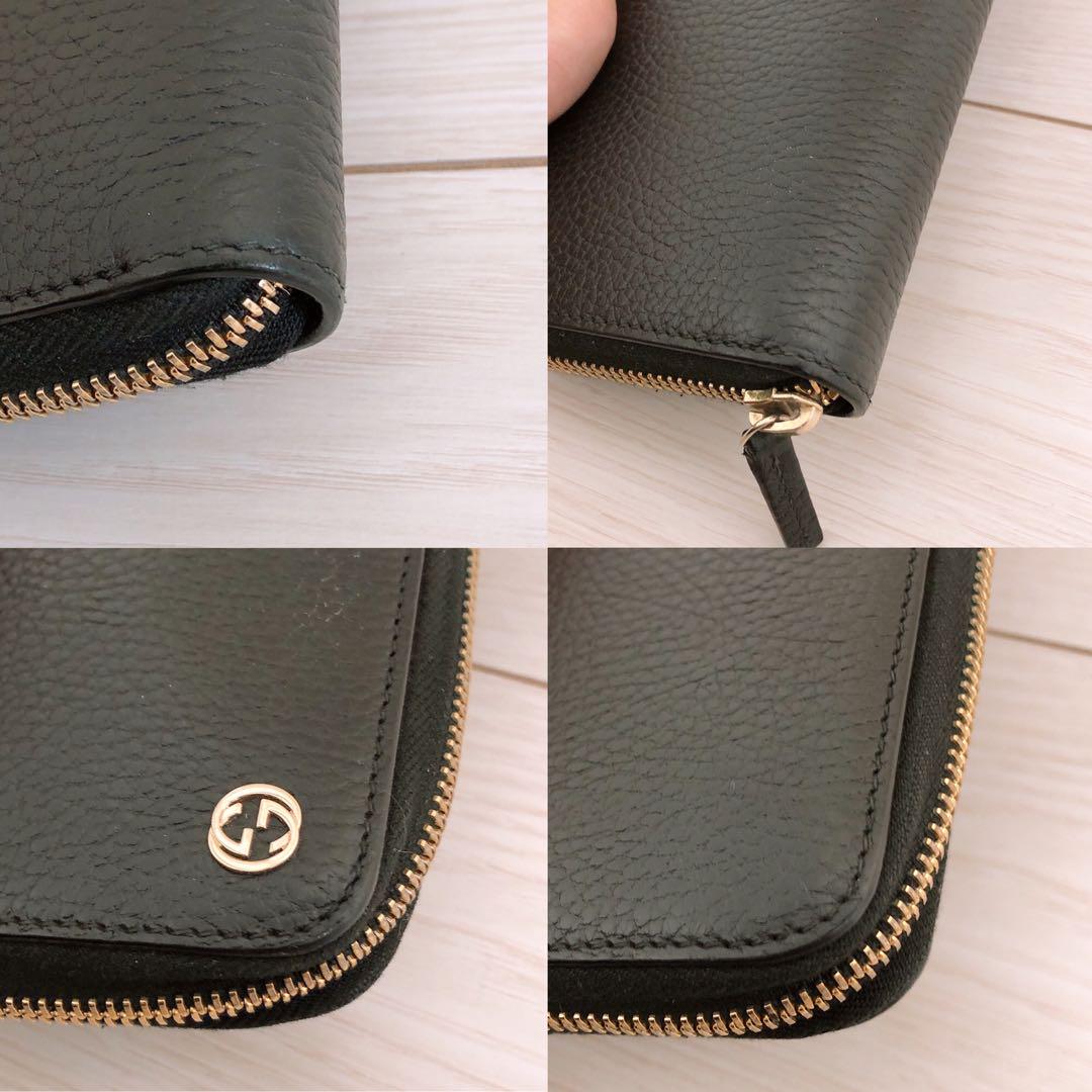 美品》GUCCI(グッチ)長財布 - メルカリ