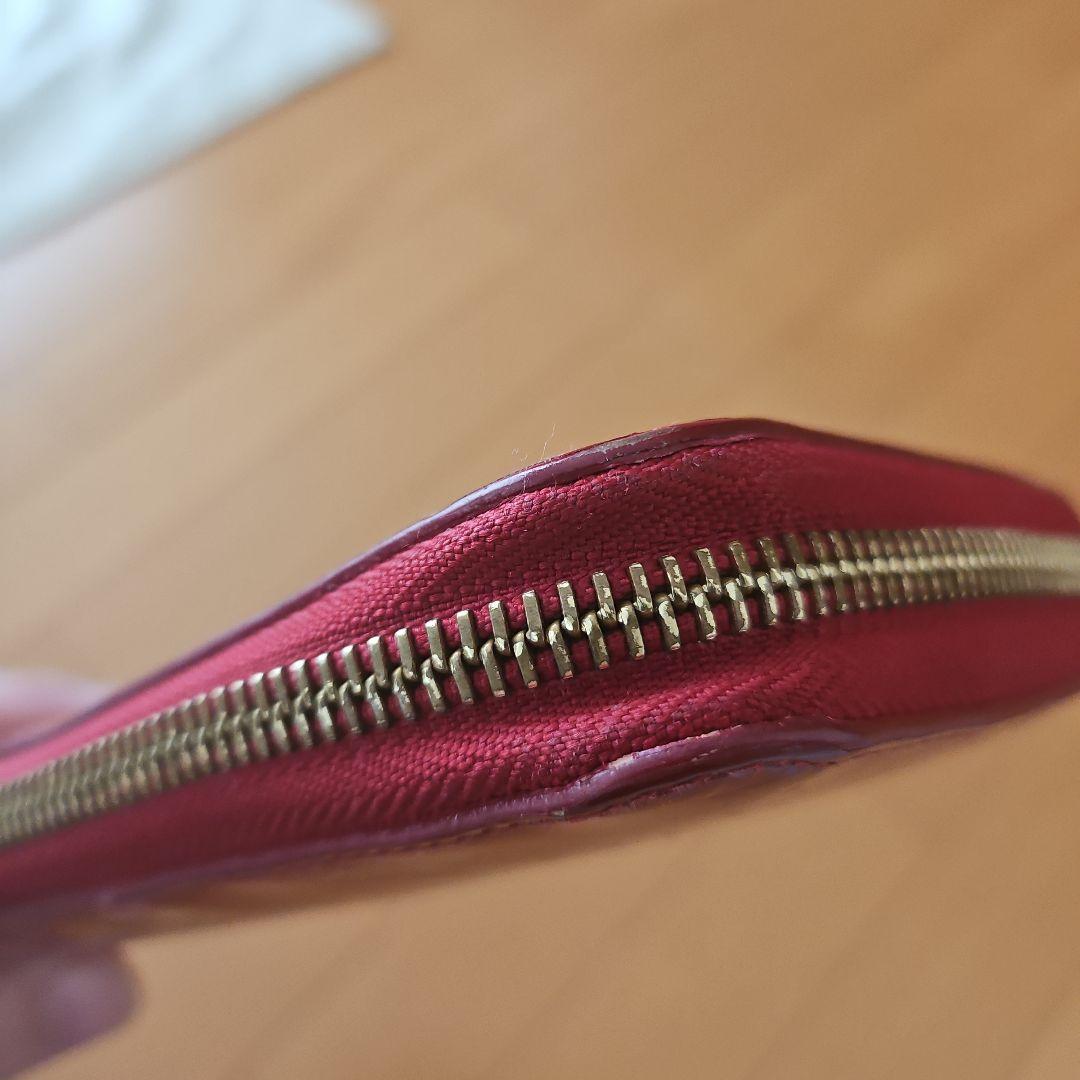 ひろさま専用　ルイヴィトンのヴェルニの赤い長財布