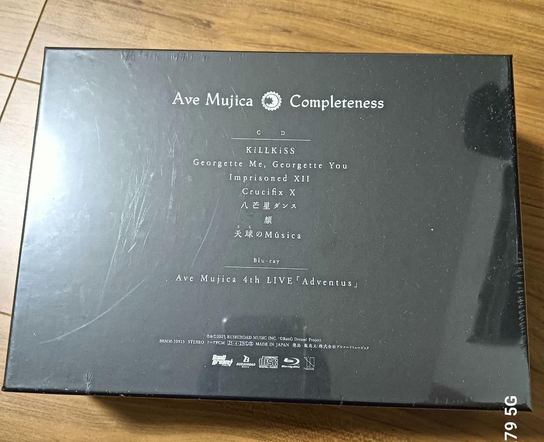 Ave Mujica Completeness 5,000枚限定生産特装盤