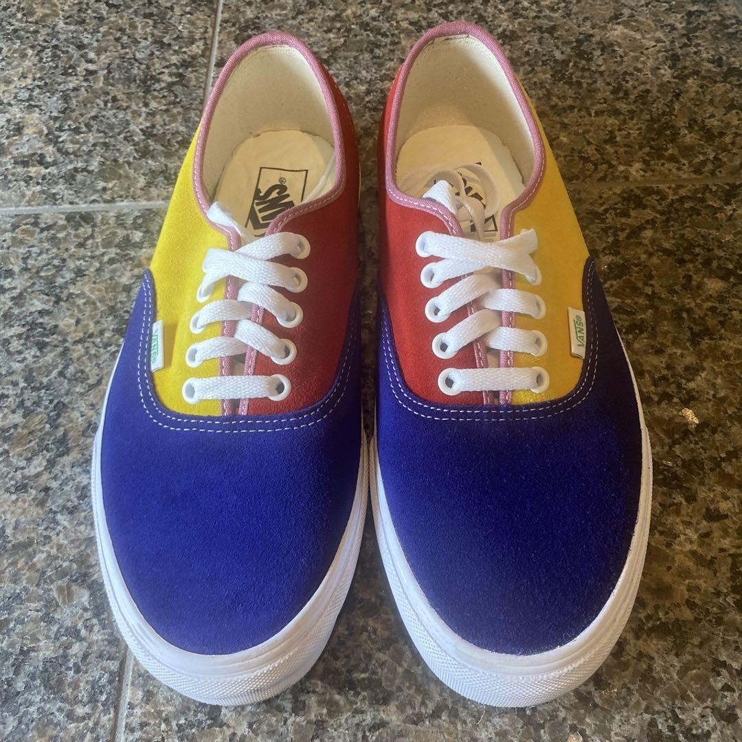 VANS AUTHENTIC マルチカラー スエード 28cm