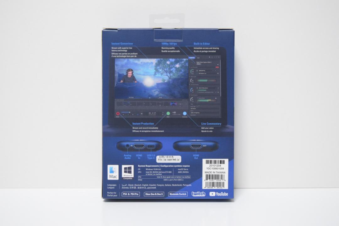 Elgato HD60 S 外付けキャプチャカード