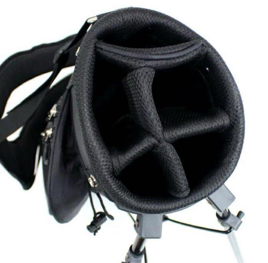 【新品】6.5インチ　スタンドバッグ クラブケース　シルバー