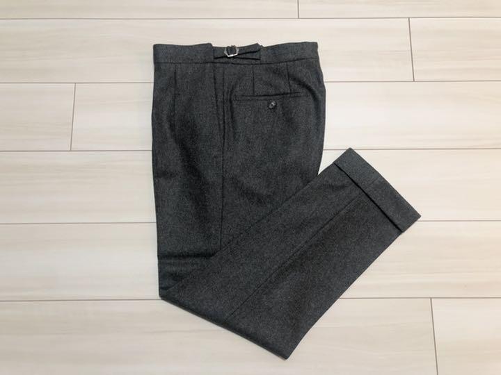 BERNARD ZINS ベルナールザンス BEAMS F スラックス パンツ BERNARD ZINS ベルナールザンス BEAMS F スラックス パンツ