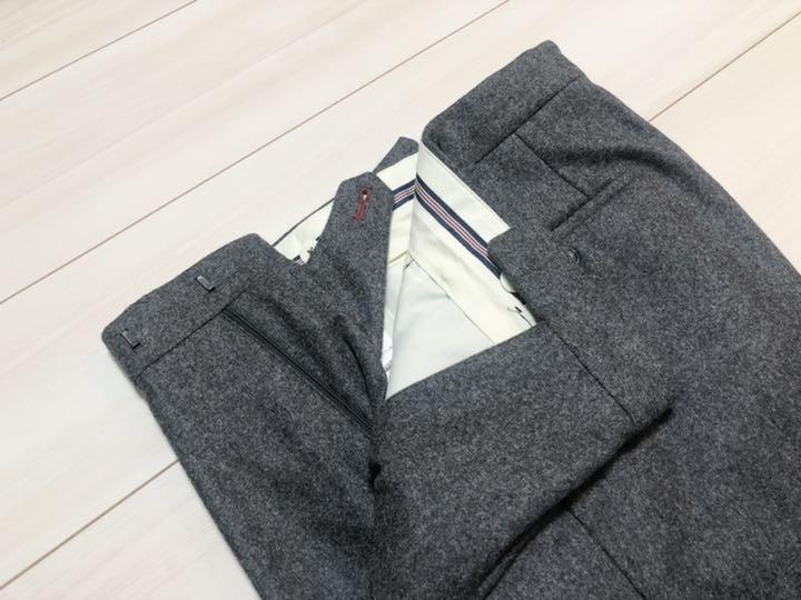 BERNARD ZINS ベルナールザンス BEAMS F スラックス パンツ BERNARD ZINS ベルナールザンス BEAMS F スラックス パンツ
