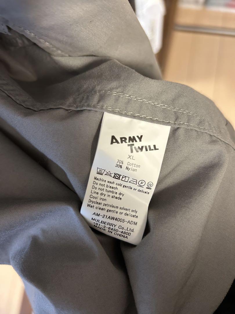 ARMY TWILL カーキ モッズコート アダムエロペ ADAMETROPE