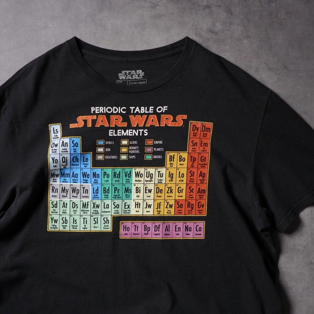 00s~10s STAR WARS 周期表 ムービーTシャツ 映画 00s~10s STAR WARS 周期表 ムービーTシャツ 映画