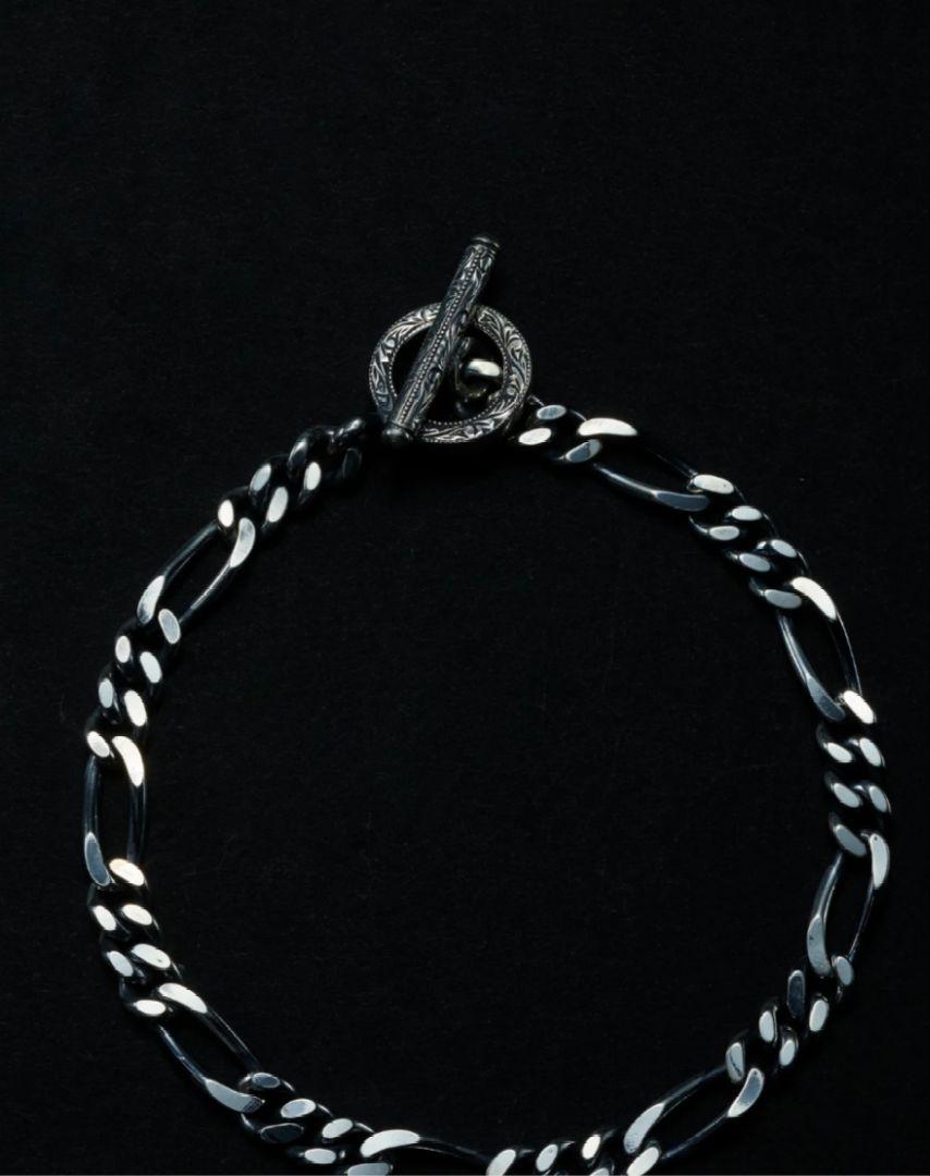 アクセサリー Figaro Wide Chain Bracelet