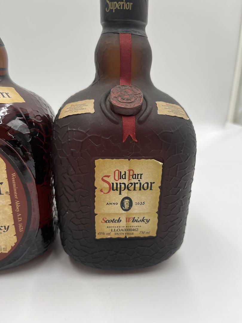 オールドパー 12年 Old Parr 750ml Superior 4本
