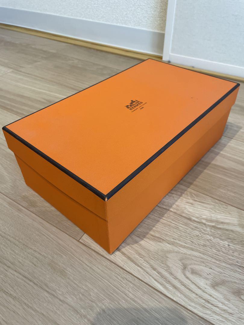 [箱付き] 良品 エルメス ローファー パンプス シューズ ブラック 38
