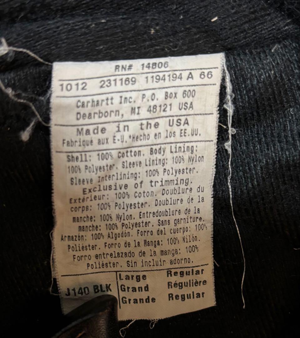 90's カーハートアクティブジャケットCarhartt USA野村訓市 90's カーハートアクティブジャケットCarhartt USA野村訓市