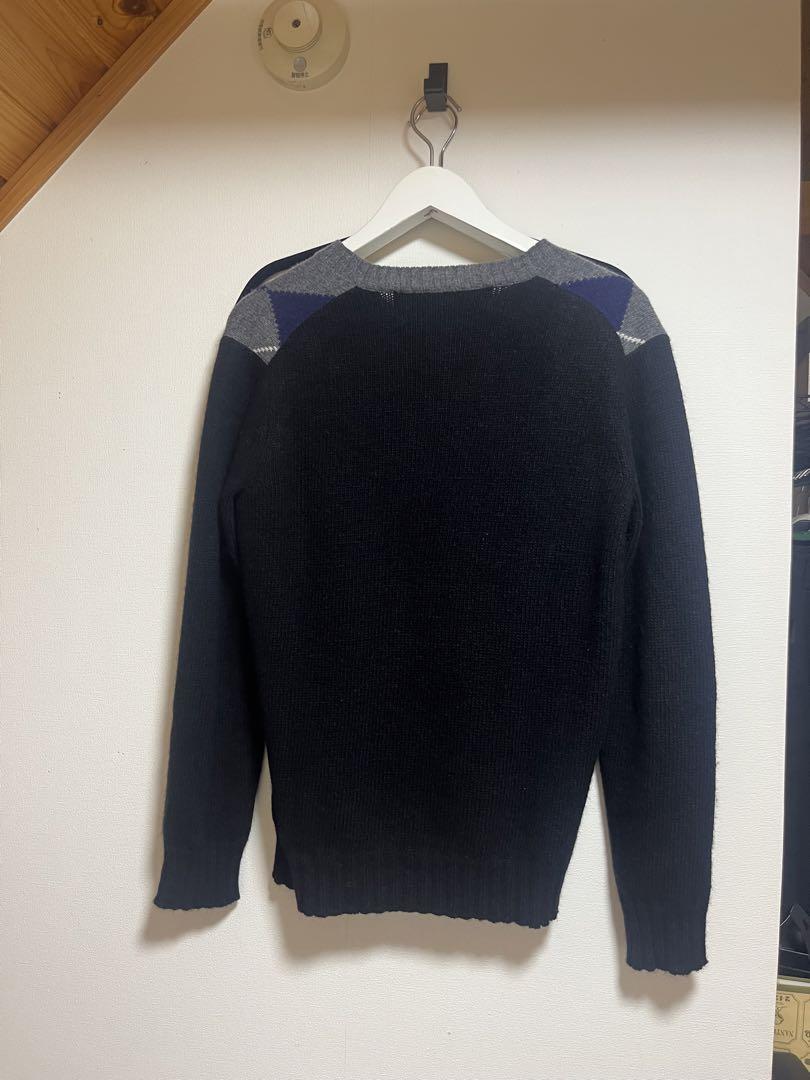 COMME des GARÇONS  Homme アーガイル柄　セーター