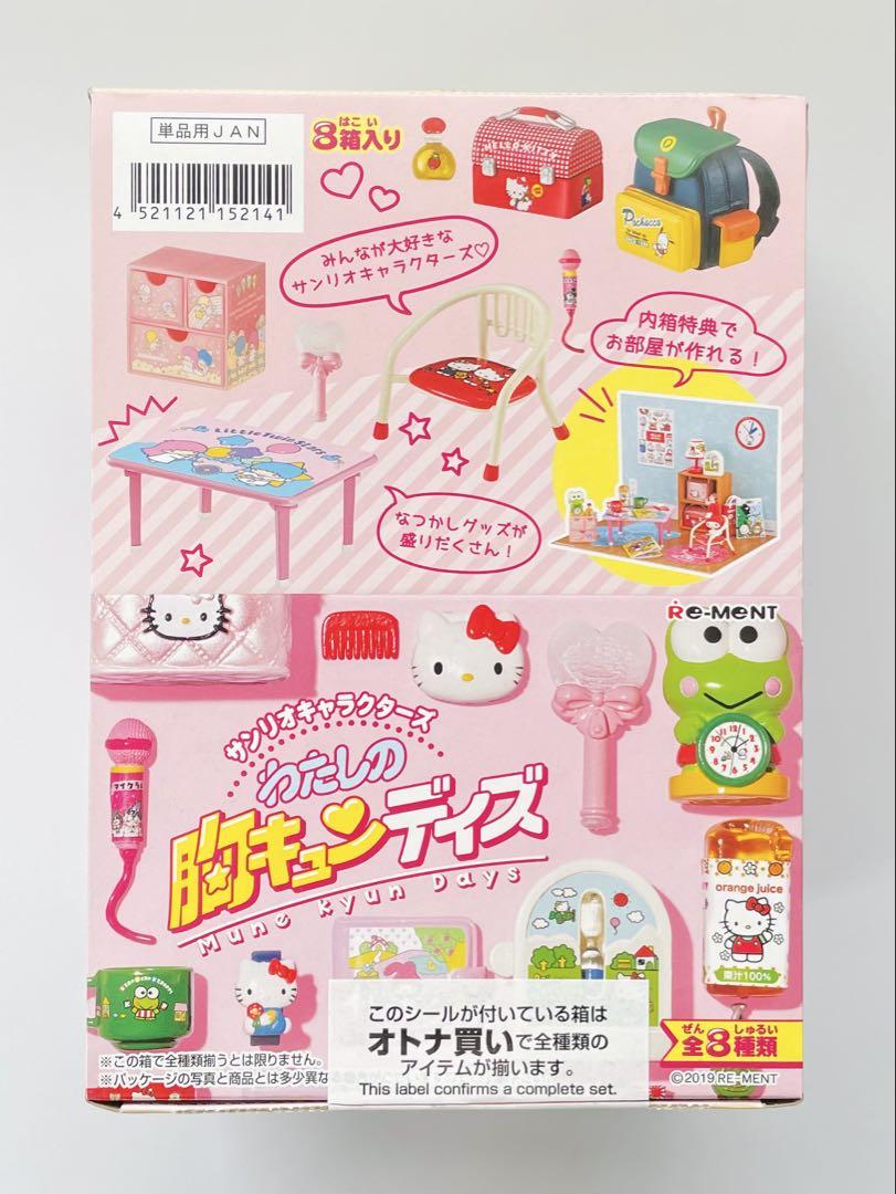 サンリオ わたしの胸キュンデイズ リーメント ミニチュア レトロ キティ