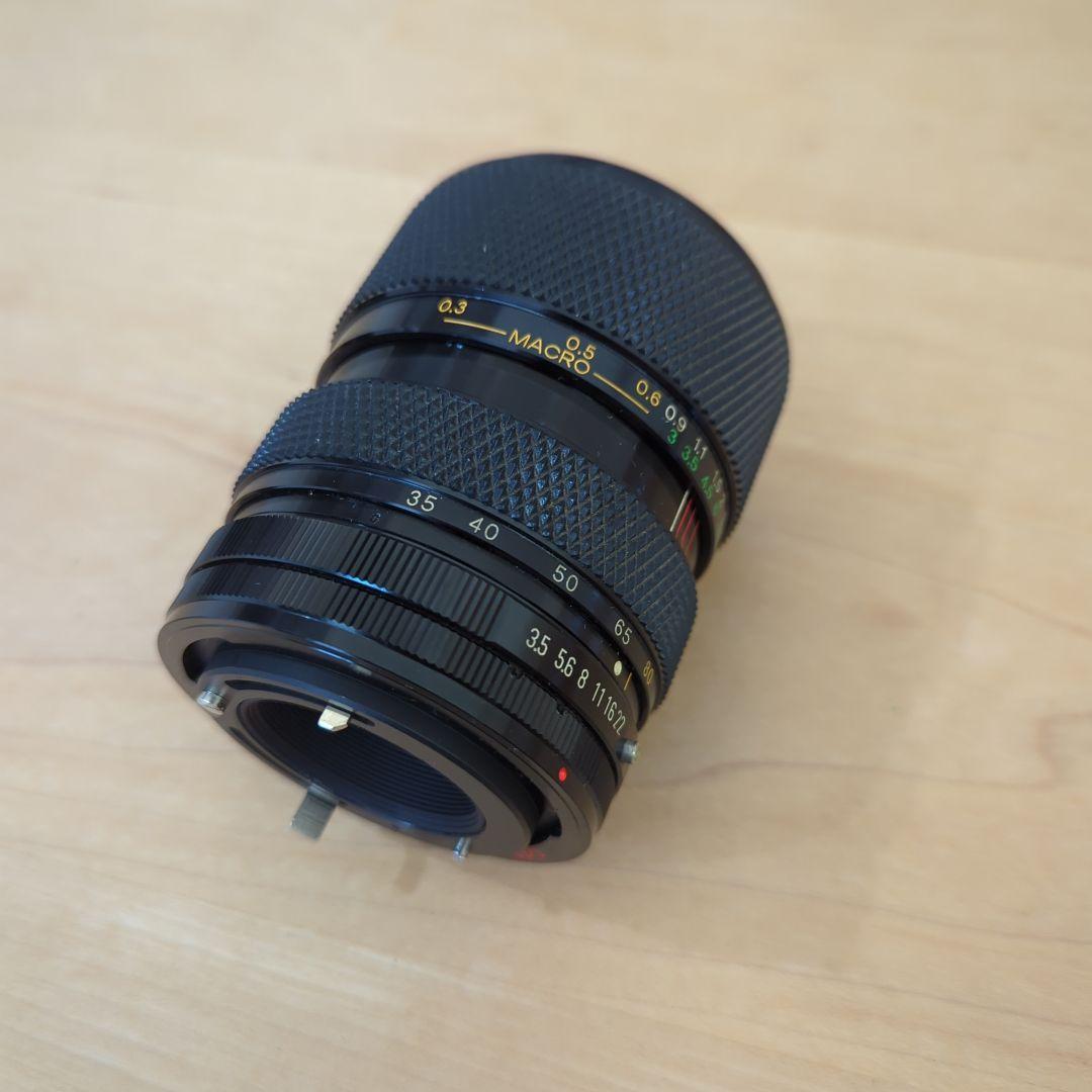 Canon A-1 フィルム Tefnon テフノン 35-80 ズームレンズ