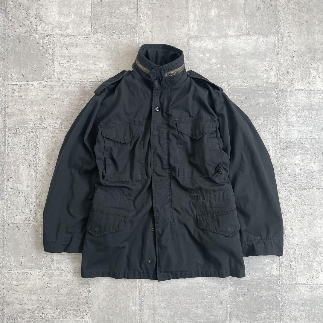 古着 vintage M-65 IDEAL ZIPフィールドジャケット ブラック