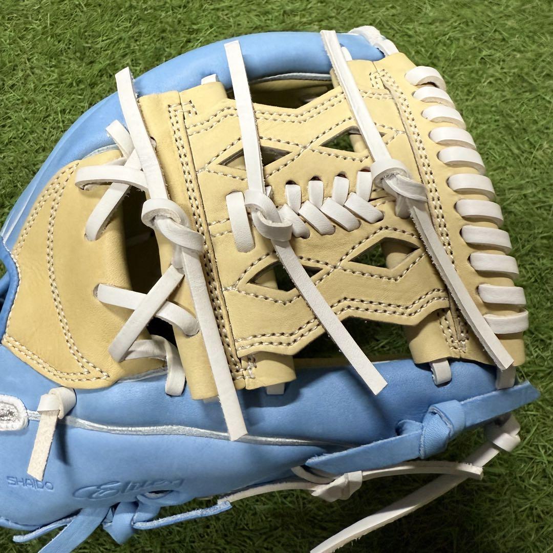 キャメル】ナイキ 硬式グローブ 内野手用 SHADO ELITE 謝道