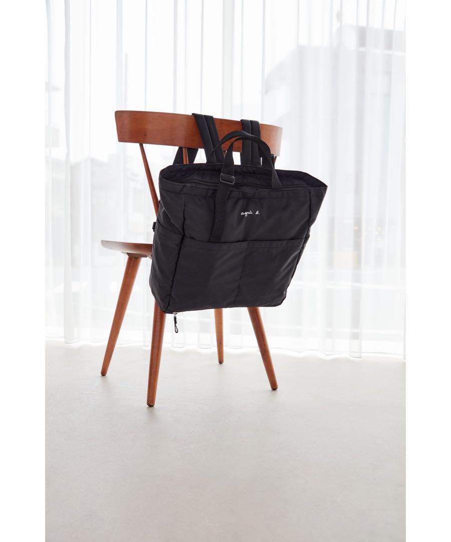 [新品] アニエスベー マザーズバッグ リュック トートバッグ 軽量 2way