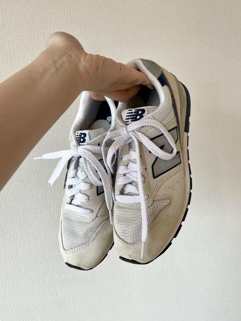 New Balance CM996RN2 22.5cm ホワイト/ネイビー