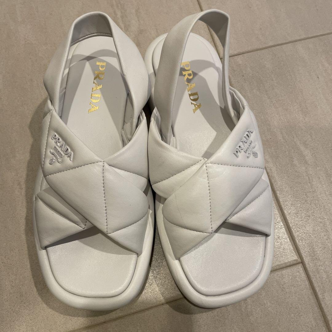 数量限定!EXPRESS便可◎NO.1ロングセラーPRADA サンダル 本当に 安いファッション - PRADA サンダル
