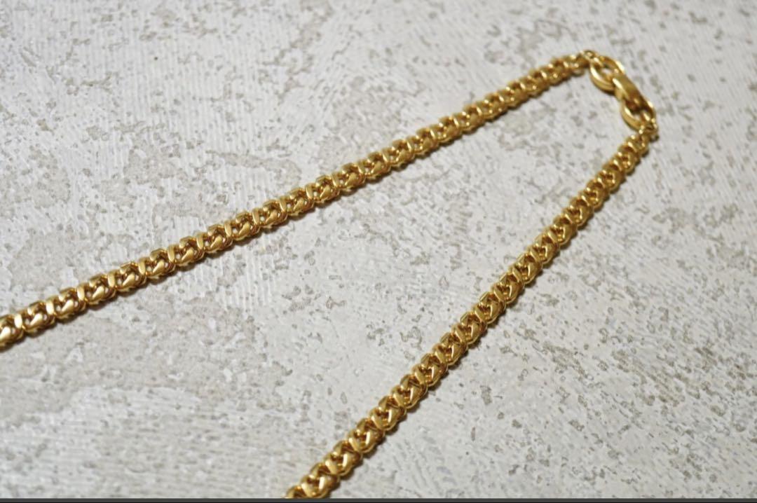 GIVENCHY/ジバンシィゴールドカラーネックレス 80年代 (USED